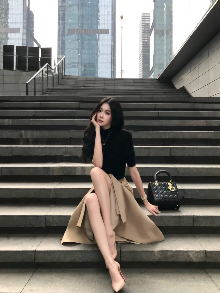 城市生活人物配图